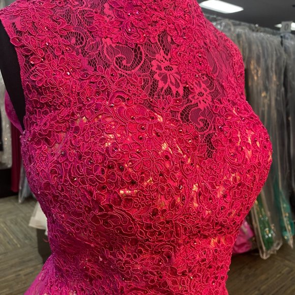 ABBY PARIS PINK SHORT STYLE DRESS - Picture 3 of 8